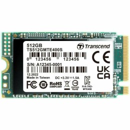 Твердотельный диск 512GB Transcend MTE400S, 3D TLC NAND, M.2 2242 ,PCI-E 4x [ R/W - 2000/900 MB/s]